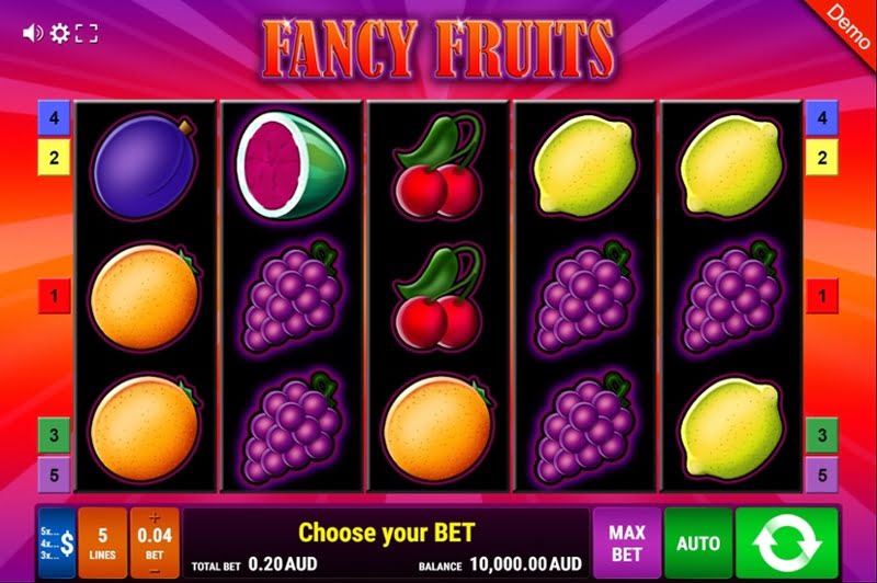 Bewertung des Online-Slots Fancy Fruits
